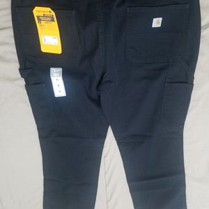 Carhartt Women's Rugged Flex Loose Fit Canvas Work Pant 18 SHORT